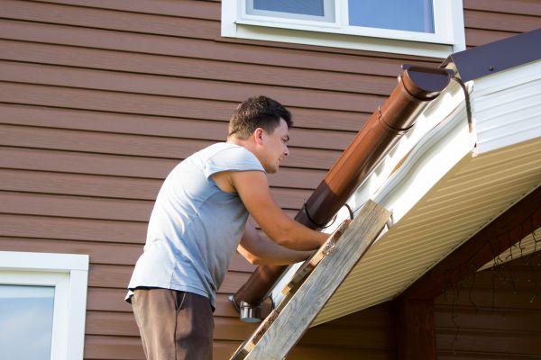 Porch Gutter Replacement in Denver