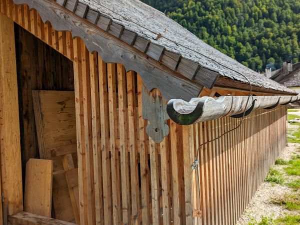 Wood Gutter Installation in Denver
