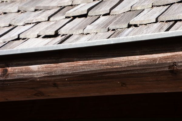 Wood Rain Gutter Installation in Denver
